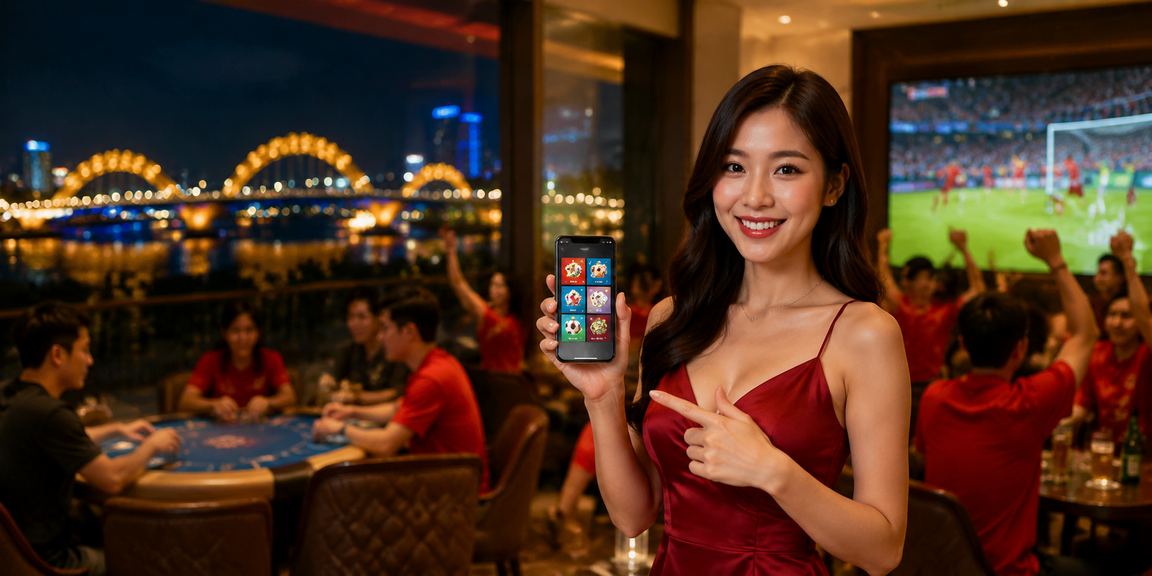 Nhóm người chơi bài sôi nổi tại Đà Nẵng